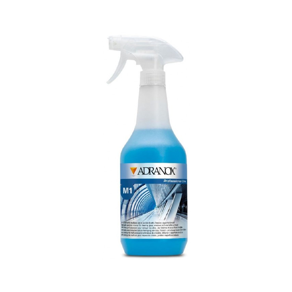 M1 - Detergente per Vetri, Finestre e Superfici Lavabili - 750 ml